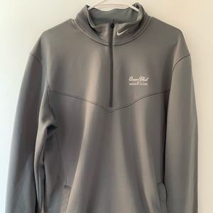 NIKE GOLF tour performance grey pullover